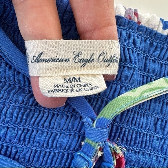 American Eagle fit & flare mini dress in a floral print - Picture 11 of 13